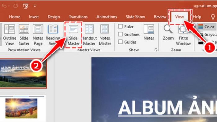 Hướng dẫn sửa lỗi font chữ trong PowerPoint khi tải về - Bước 1