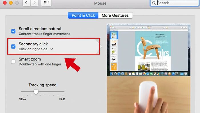 cách Nhấp chuột phải trên Apple Magic Mouse - bước 2