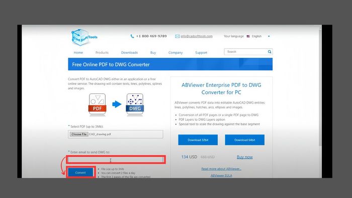 hướng dẫn chuyển file PDF sang CAD bằng CADSoftTools - bước 3