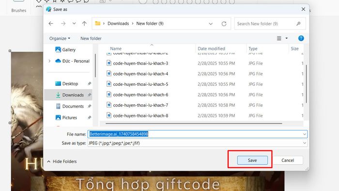 Hướng dẫn chuyển đổi PNG sang JPG bằng Paint - Bước 2