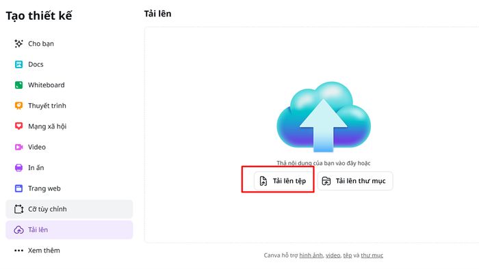 Hướng dẫn chuyển đổi PNG sang JPG bằng Canva - Bước 1