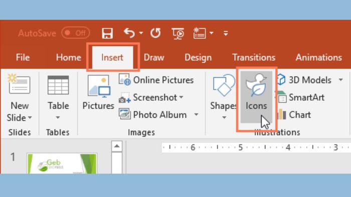 Hướng dẫn tạo hình nền PowerPoint động đơn giản – Bước 2