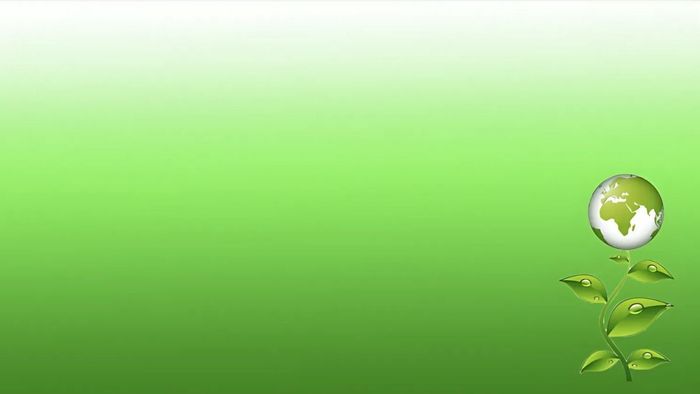 hình nền PowerPoint 3D chủ đề thiên nhiên trái đất