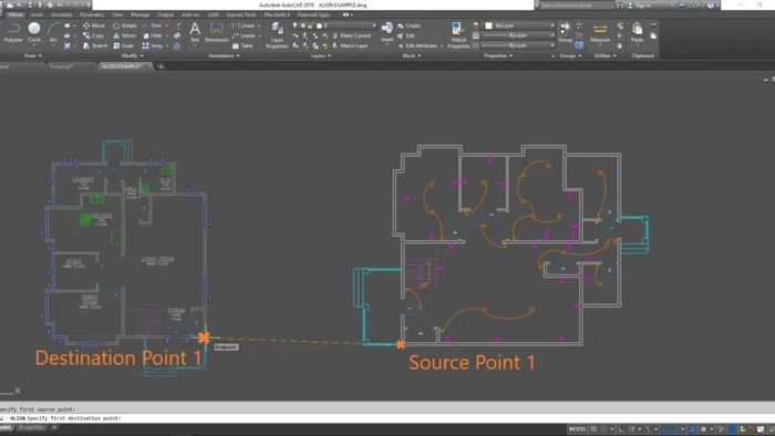Hướng dẫn sử dụng lệnh AL trong CAD bước 3