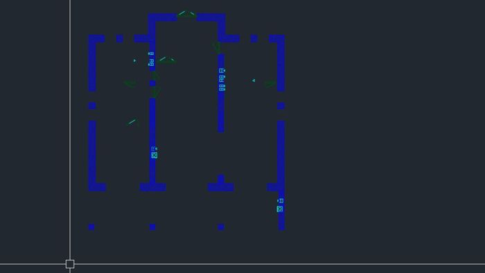 Cách sử dụng lệnh Layiso để ẩn/hiện layer trong AutoCAD - bước 2