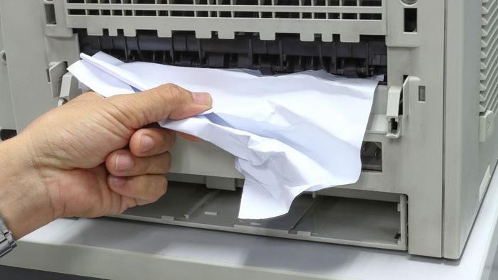 Lỗi hết mực hoặc giấy bị kẹt là nguyên nhân khiến máy in Brother không thể in được.