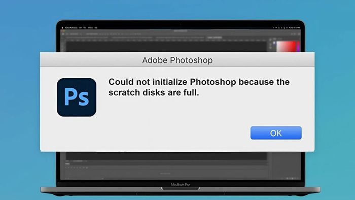 lỗi scratch disks are full photoshop là gì