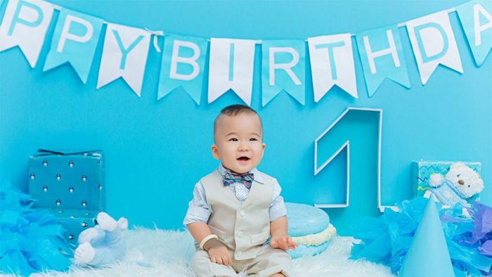 Lời chúc mừng sinh nhật cho con trai 1 tuổi