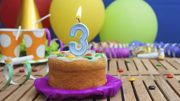Lời chúc mừng sinh nhật con trai 3 tuổi