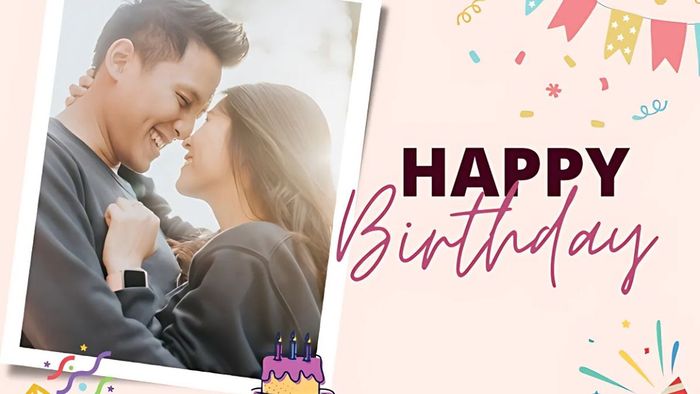Lời chúc sinh nhật tiếng Anh dành cho người yêu
