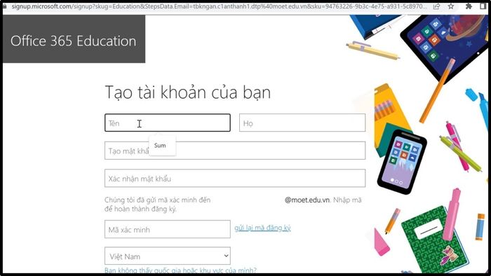 Quy trình nhận 1TB OneDrive không mất phí vĩnh viễn - bước 3