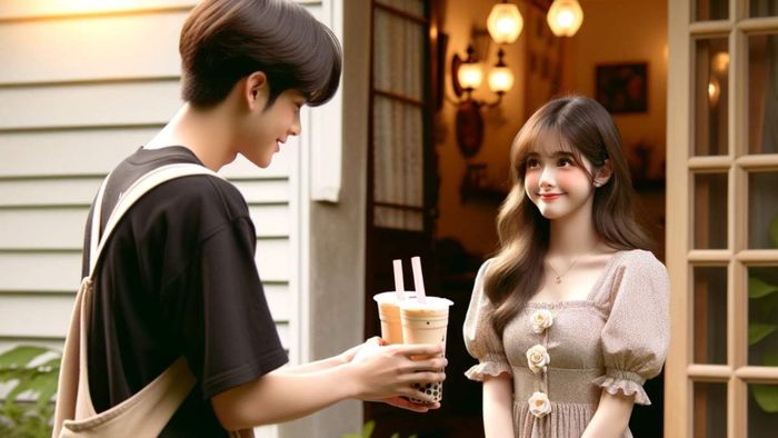 STT trà sữa bằng thơ cực kỳ thú vị