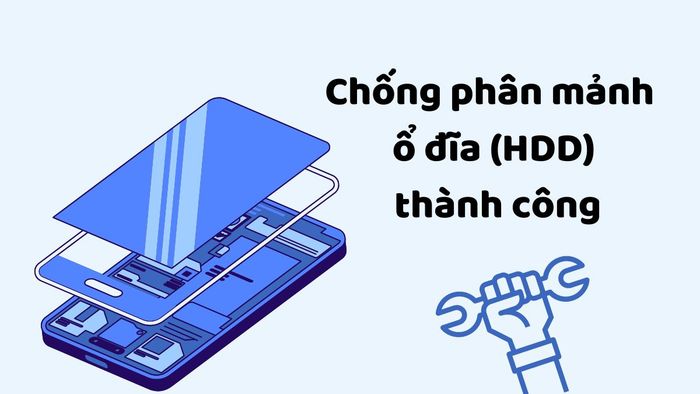 Chờ đợi hệ thống tối ưu hóa Windows 10