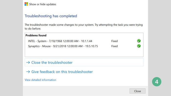 Vô hiệu hóa cập nhật Windows 10 vĩnh viễn bằng phần mềm Show or Hide Updates