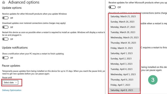 Mẹo hữu ích khi tạm dừng cập nhật Windows 10