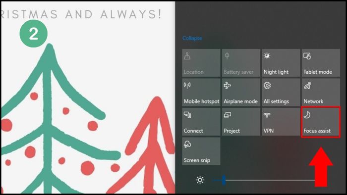 tắt thông báo trên Win 10