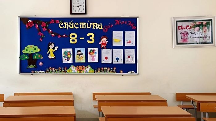 Những yếu tố quan trọng khi trang trí bảng ngày 8/3 bạn không nên bỏ qua