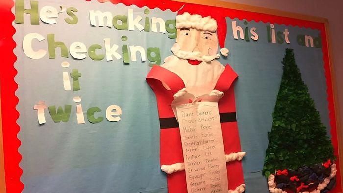 Trang trí bảng Noel ấn tượng, nổi bật và đầy màu sắc cho dịp lễ này