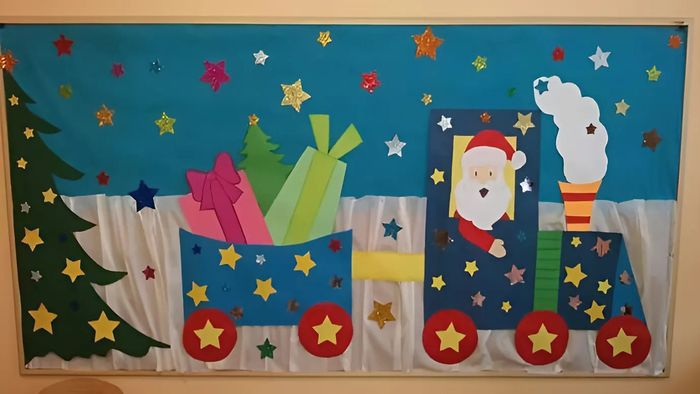 Tạo nên bảng Noel theo phong cách riêng biệt của bạn với những chi tiết độc đáo.