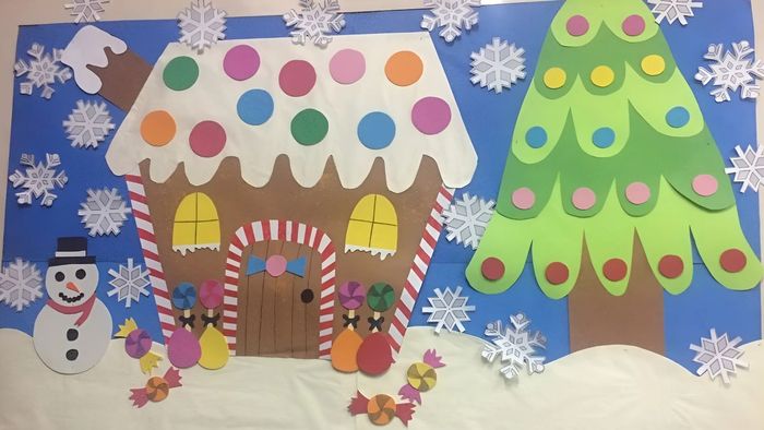 Tạo nên một ngôi nhà bánh gừng đẹp mắt, với những chi tiết tinh tế, làm cho không gian Noel thêm phần ấm áp và hấp dẫn.