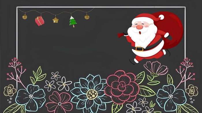 Những mẫu trang trí bảng Noel đẹp và ấn tượng cho mùa Giáng sinh