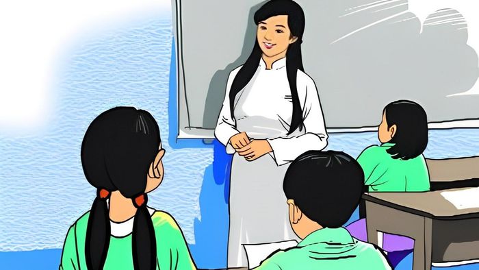 Lòng biết ơn cô giáo