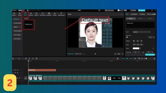 Chèn chữ vào video