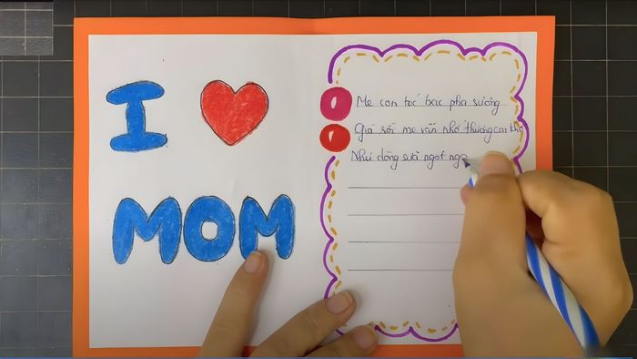 Thiệp 20/10 lấy cảm hứng từ những bông hoa tươi thắm