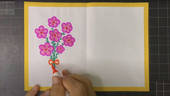 Mẫu thiệp tặng ngày 20/10 với phong cách nhẹ nhàng, tinh tế