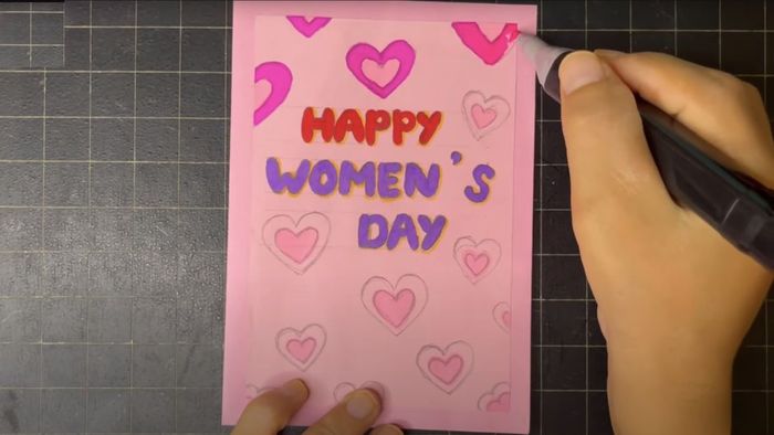 Thiệp trái tim – món quà tuyệt vời cho ngày 20/10