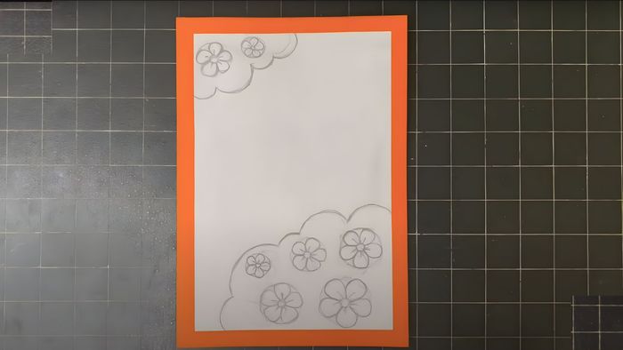 Thiệp 20/10 lấy cảm hứng từ những bông hoa tươi thắm