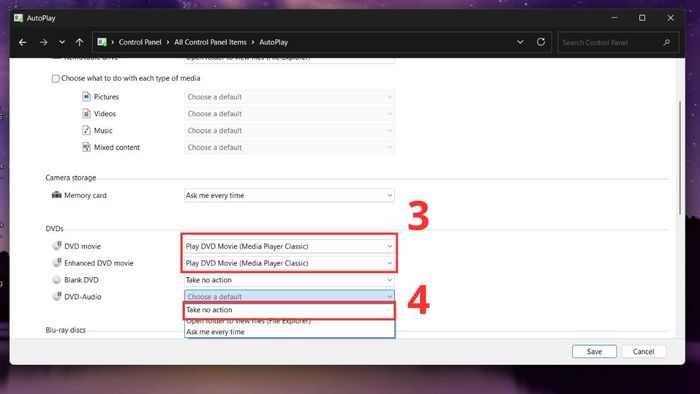 Cách kích hoạt AutoPlay khi laptop không tự nhận đĩa