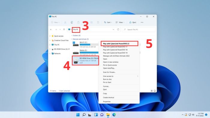 Cách xem đĩa CD trên laptop Dell không có ổ đĩa CD