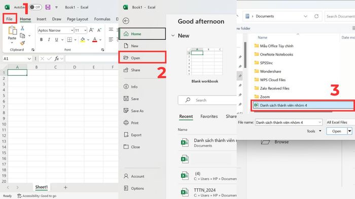 Giải pháp khắc phục file Excel bị hỏng