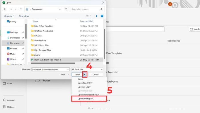 Giải pháp sửa lỗi và phục hồi file Excel