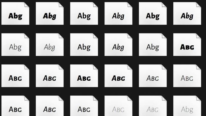 Luôn lựa chọn font hỗ trợ Unicode