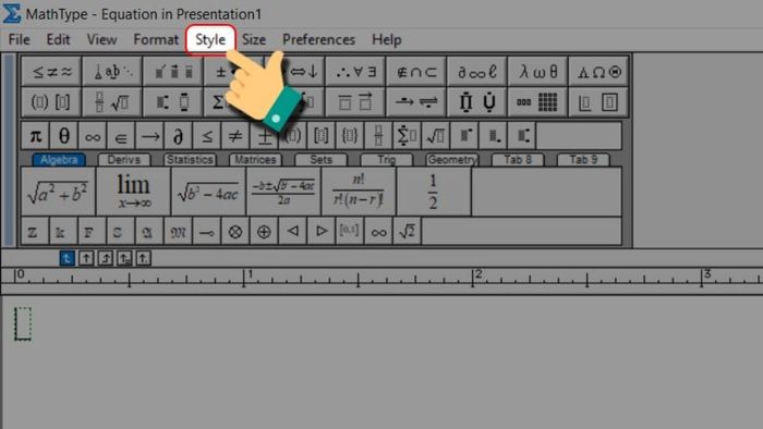 Hướng dẫn chi tiết cách gõ tiếng Việt trong MathType