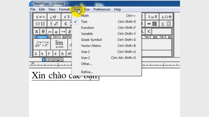 Hiểu đúng sự khác biệt giữa Bold và Bold ‑ Math