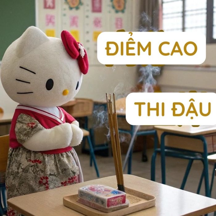 Những hình ảnh truyền cảm hứng về may mắn thi cử