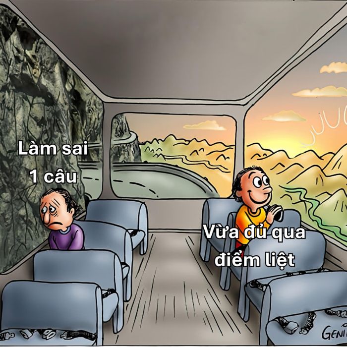 Top hình ảnh chế hài hước về cuộc sống mùa thi
