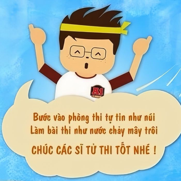 Meme chúc thi cử thành công đầy ý nghĩa