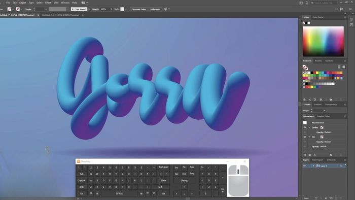 Tính năng biến hình 2D thành khối phồng 3D