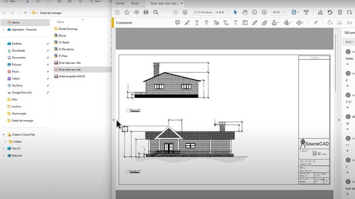 Hướng dẫn từng bước tạo sheetset trong AutoCAD