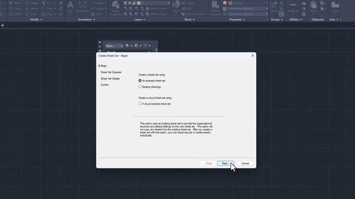 Hướng dẫn từng bước thiết lập sheetset trong AutoCAD
