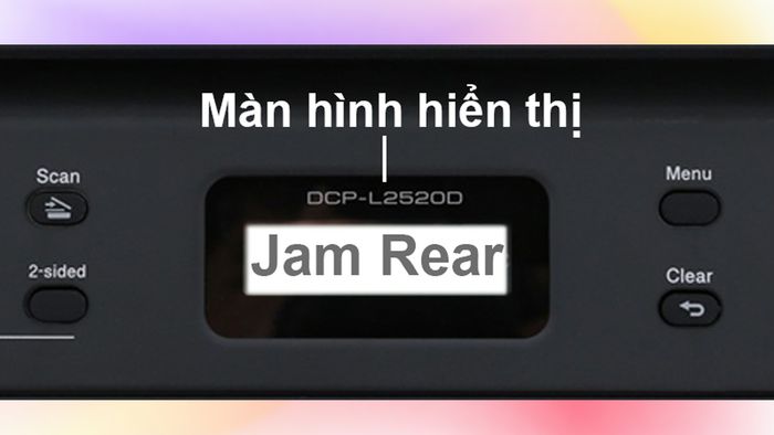 Lỗi Jam Rear có thể xảy ra như thế nào?