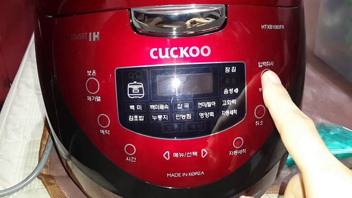 Lưu ý khi sử dụng nồi cơm Cuckoo để tránh lỗi E01