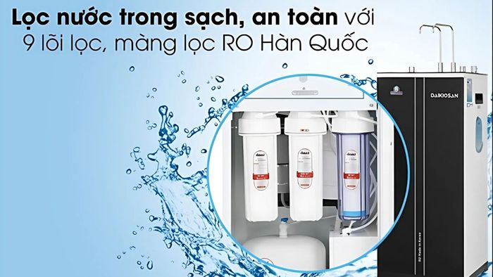 Sơ đồ máy lọc nước 9 lõi