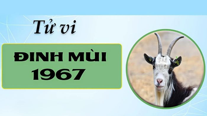 Tử vi tuổi Đinh Mùi sinh năm 1967