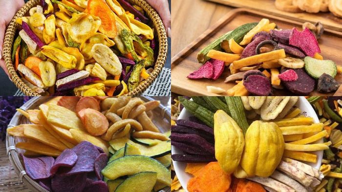 Chọn nông sản sấy khô làm quà Tết quê