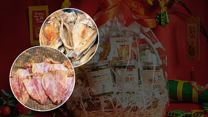Quà Tết quê: Cá khô/Mực khô